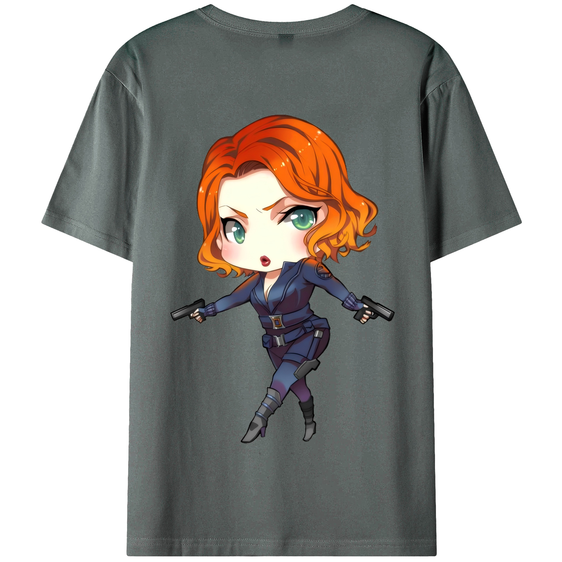 （画像用） アベンジャーズ The Avengers 綿100％半袖Tシャツ（背面プリント）